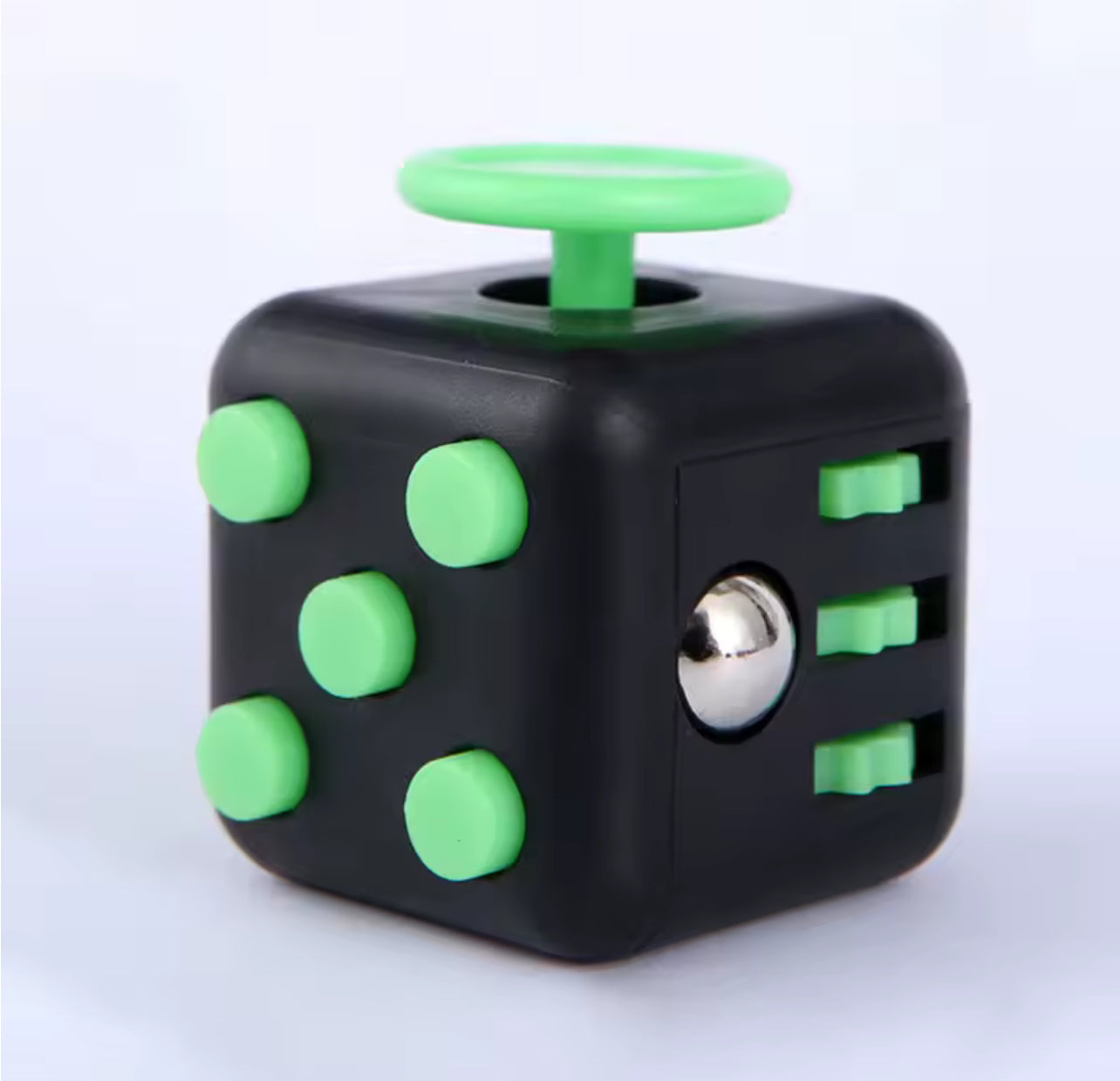 Fidget Cube – 8-Mode Click, Spin & Press Toy