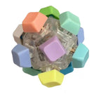 12-Key LED Keyboard Fidget Ball clicky RGB toy