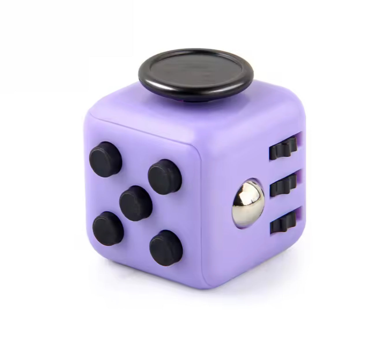 Fidget Cube – 8-Mode Click, Spin & Press Toy