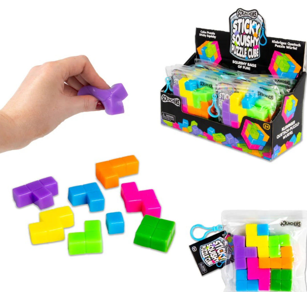 Scrunchems Sticky Squishy Puzzle Cube
