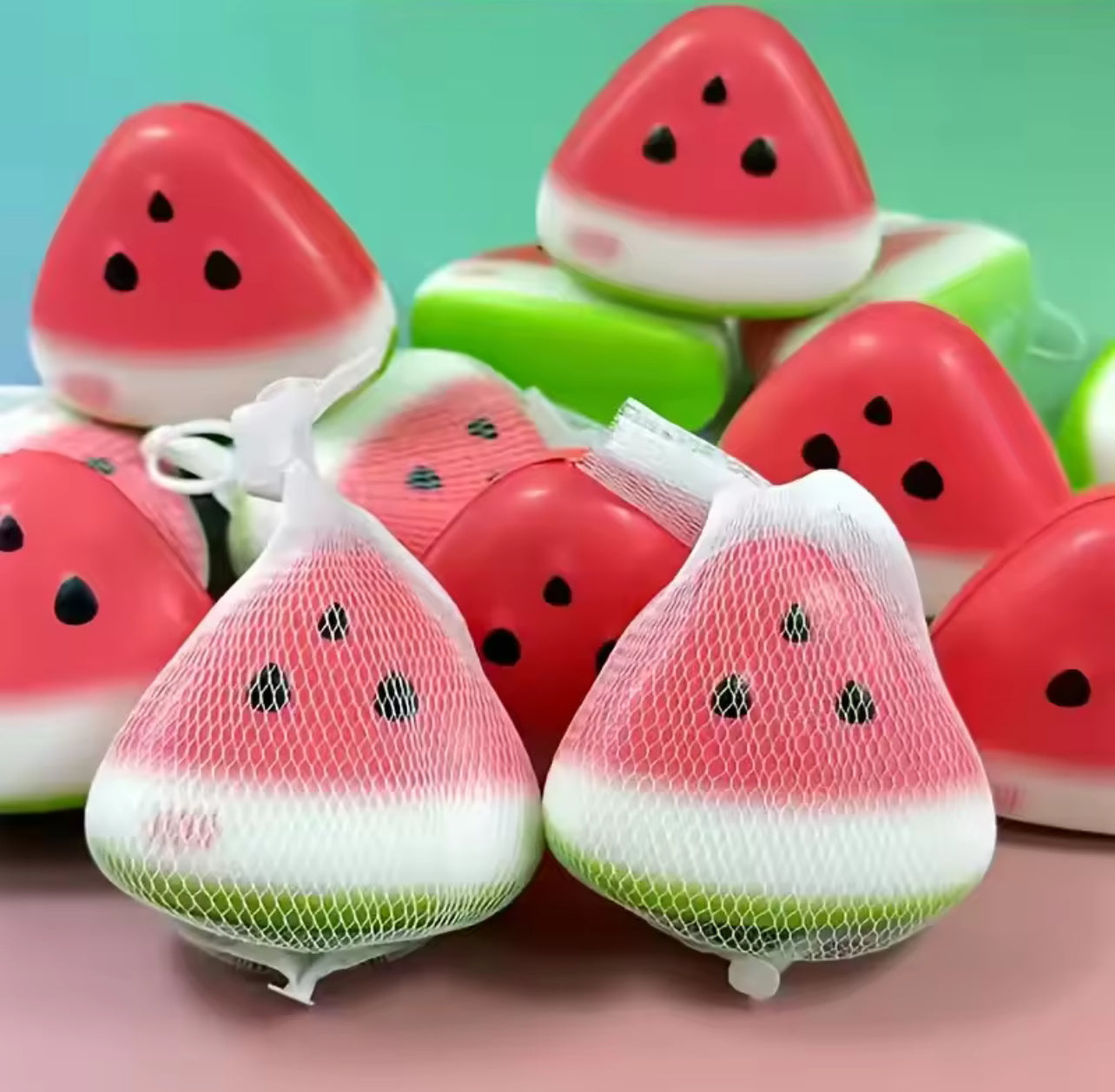 Mini Watermelon Squishy – Cute Fruit Squeeze Toy