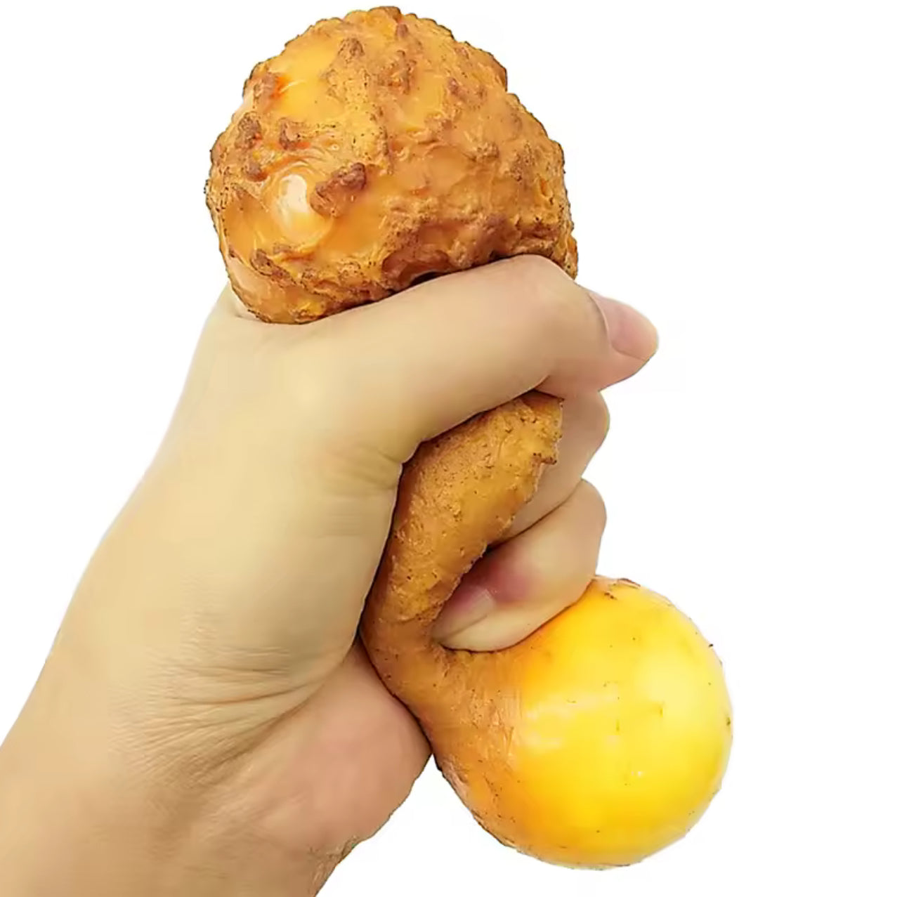 Fried Chicken Squishy – Food-Themed Squeeze Toy