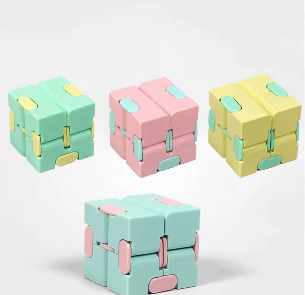 Infinity Puzzle Cube – Pocket Brain Teaser Fidget Toy