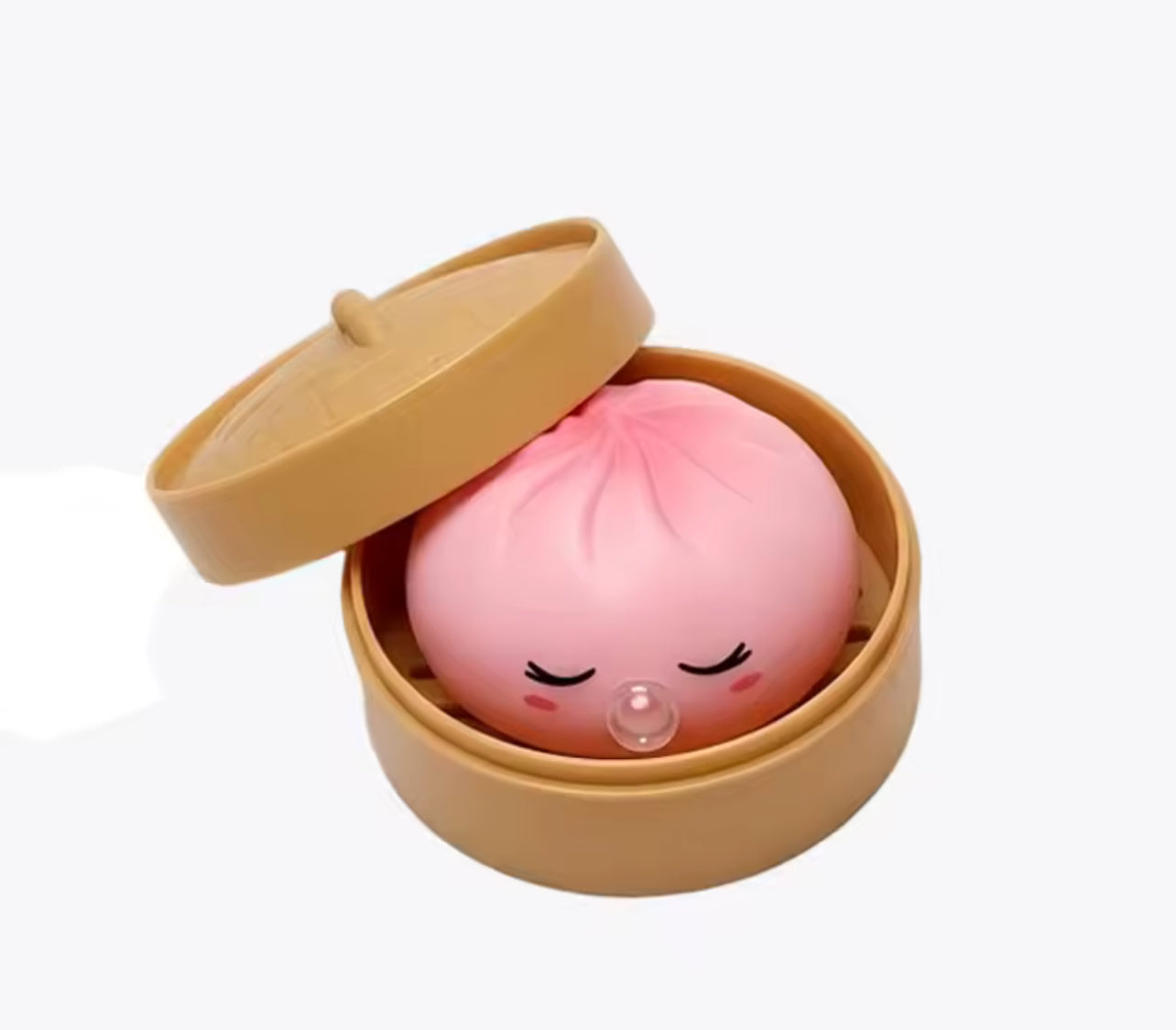 Dumpling Bubble Fidget Toy – Mini 3.5cm Novelty Toy