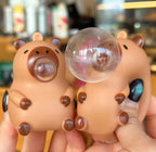 Capybara squeeze pocket fidget toy