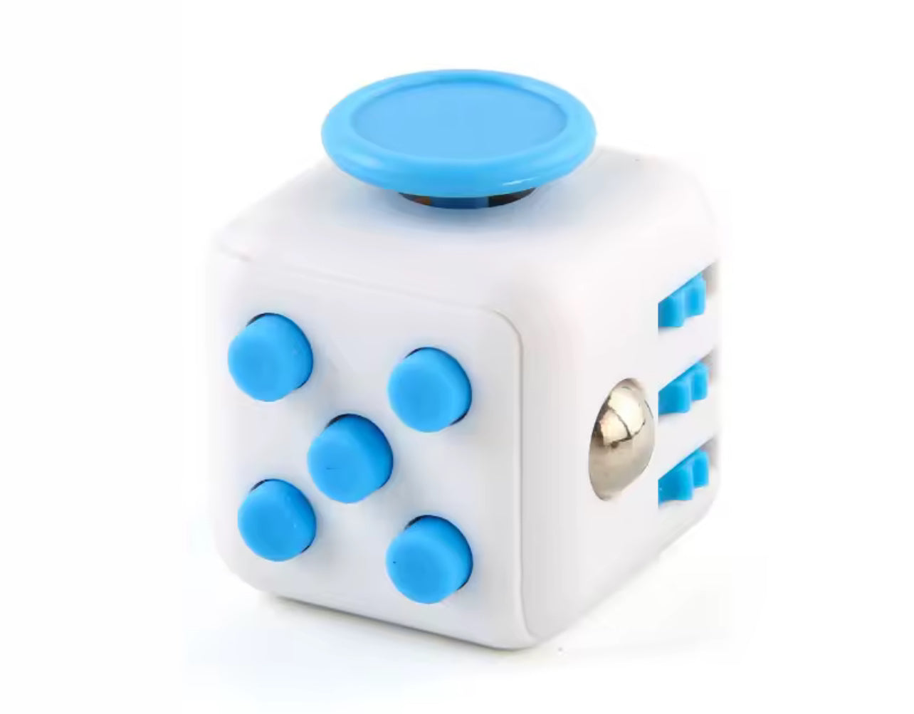 Fidget Cube – 8-Mode Click, Spin & Press Toy