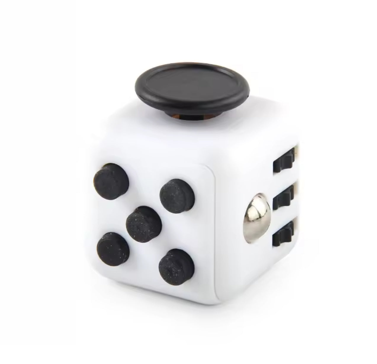 Fidget Cube – 8-Mode Click, Spin & Press Toy