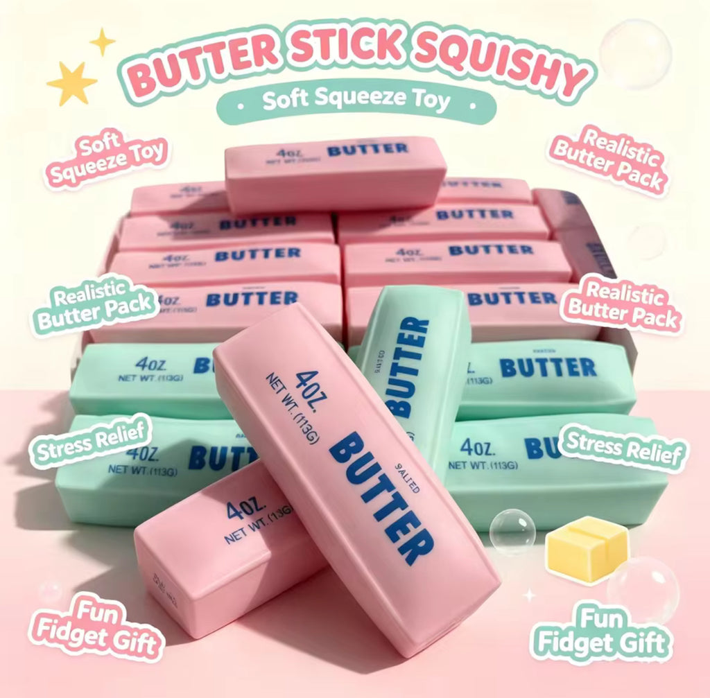 Crunch ASMR Butter Stick – Sensory Squeeze Toy
