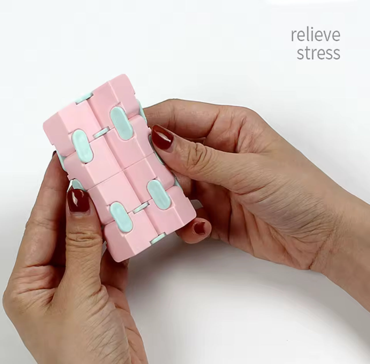 Infinity Puzzle Cube – Pocket Brain Teaser Fidget Toy