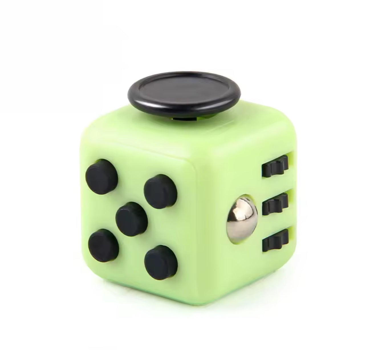 Fidget Cube – 8-Mode Click, Spin & Press Toy