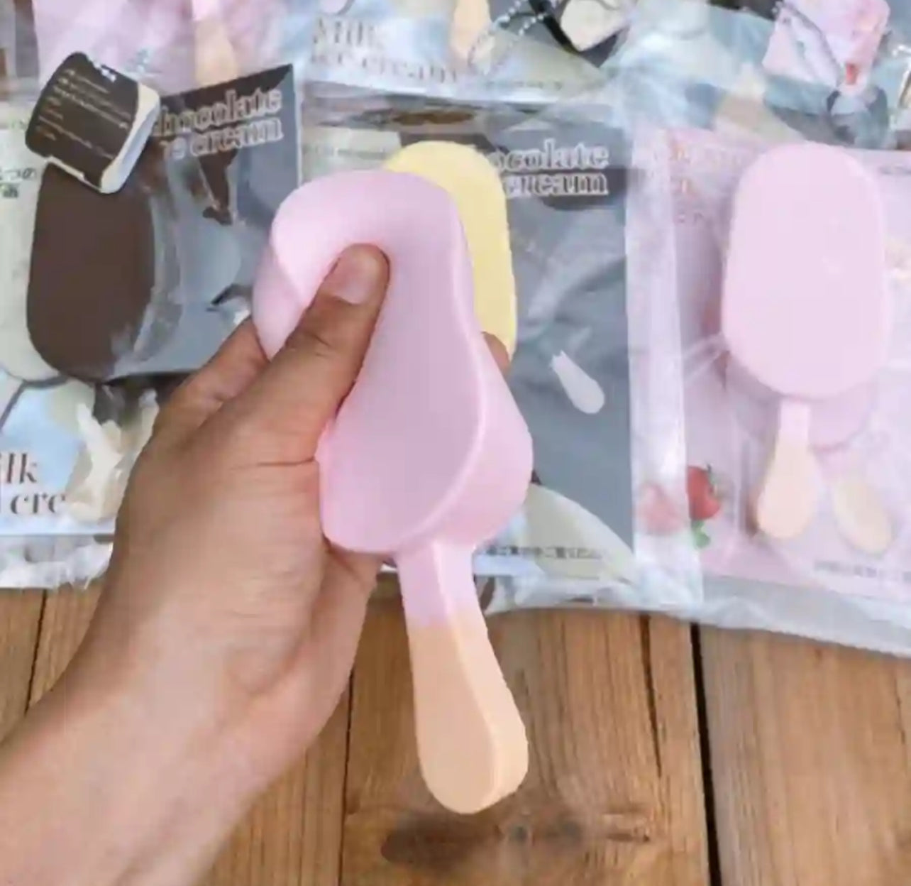 Popsicle ice cream squishy toy