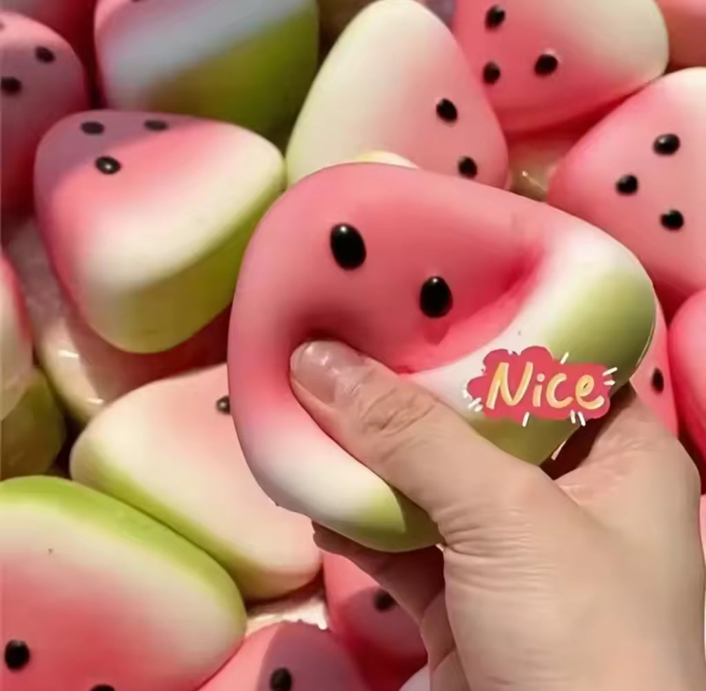 Mini Watermelon Squishy cute fruit squeeze toy