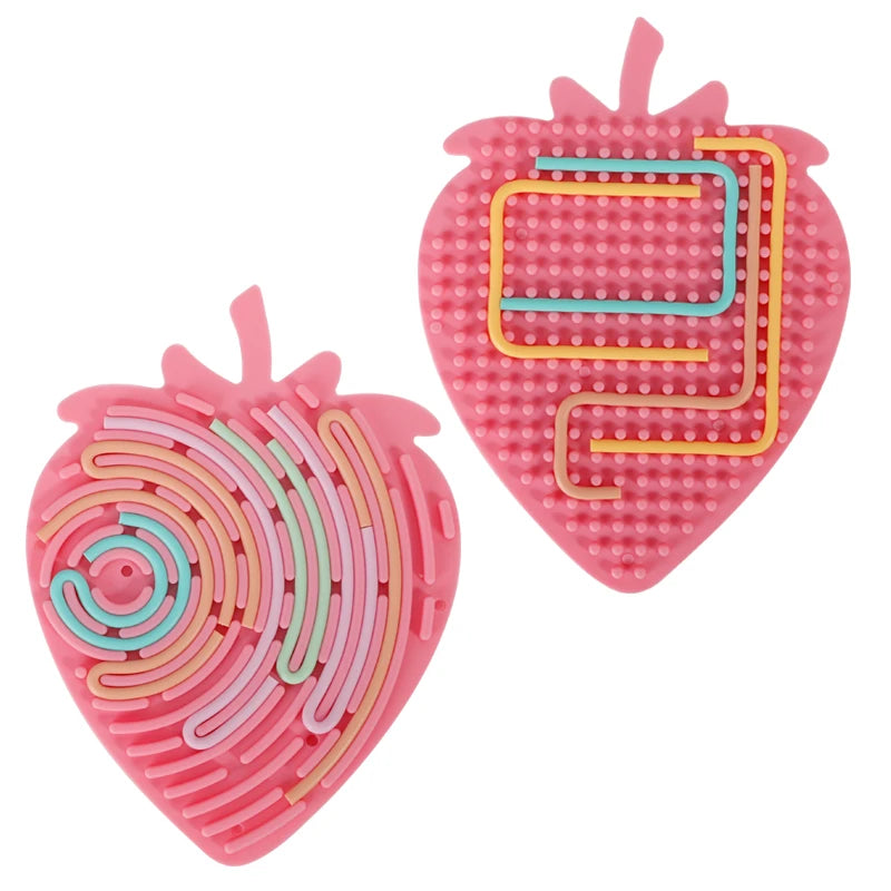 Textured Silicone Sensory Fidget Toys – Fruit & Animal Shapes