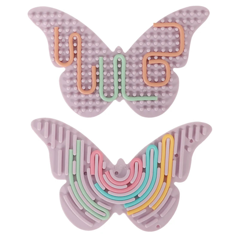 Textured Silicone Sensory Fidget Toys – Fruit & Animal Shapes
