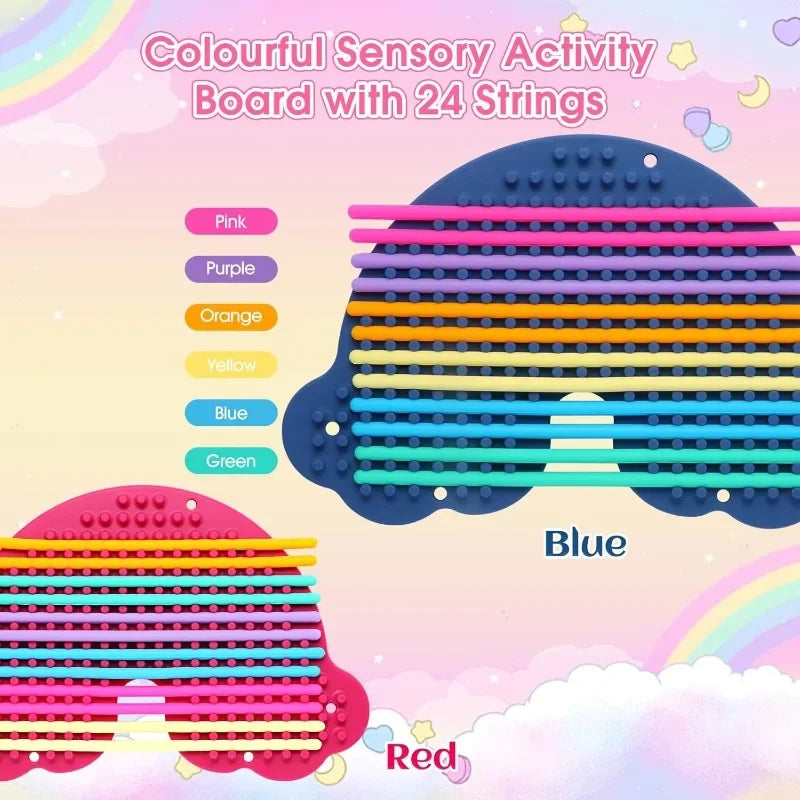 Silicone Sensory Activity Fidget Board