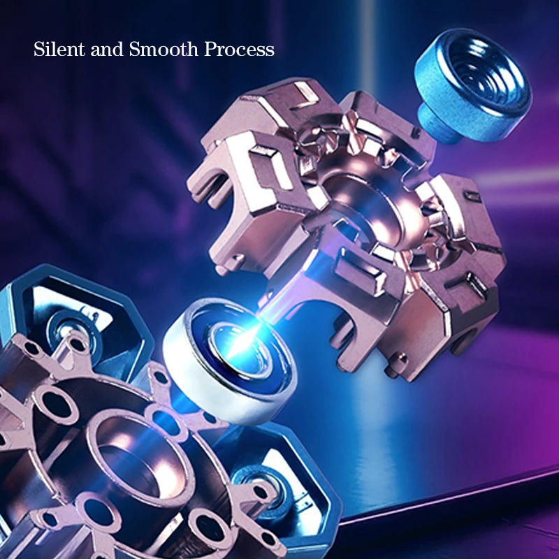 Transformable Mecha Fidget Spinner – Mechanical Desk Toy