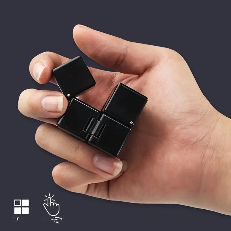 Infinity Cube Fidget – Compact Sensory Desk Toy