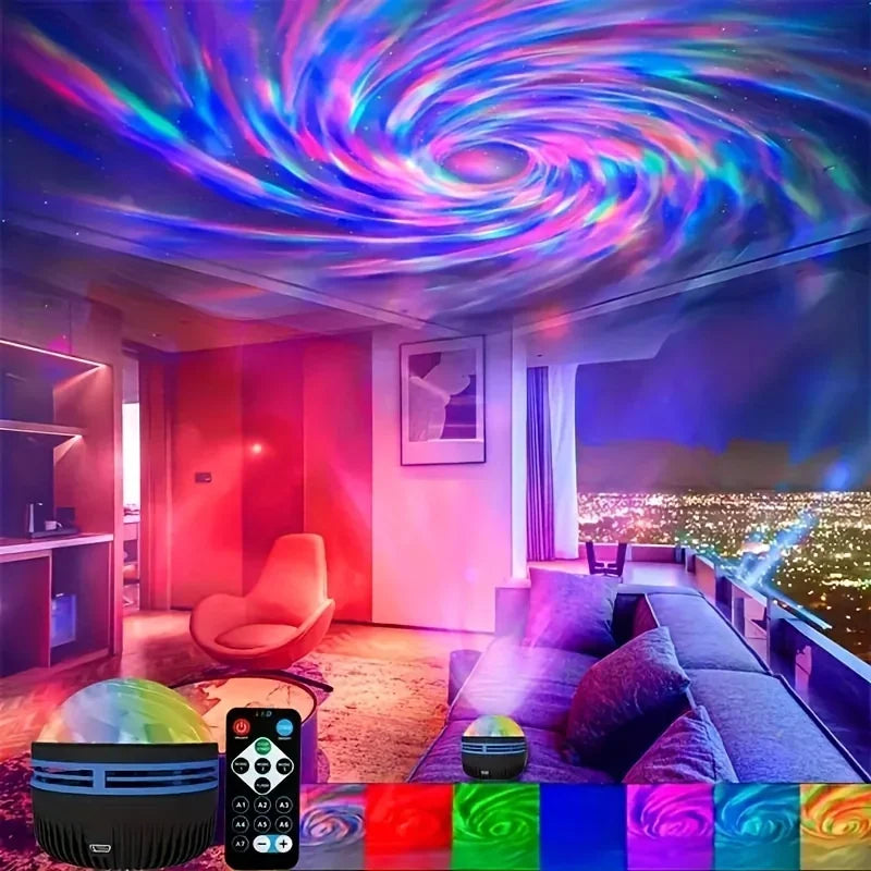 LED Starry Sky Projector – Aurora Night Light