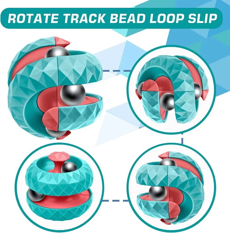 Orbit Ball Fidget Toy Stress Relief Cube