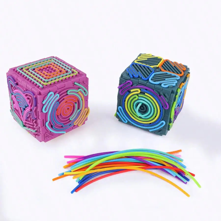 3D Silicone Sensory Activity Fidget Board