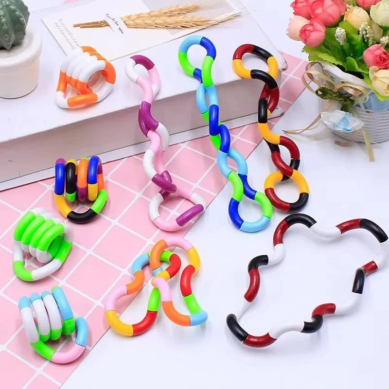 Tangle Fidget Toy – Silicone Deformation Sensory Hand & Eye Coordination Toy