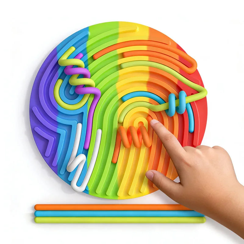 Silicone Sensory Fidget Activity Board