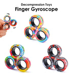 3 Pack Magnetic Fidget Rings