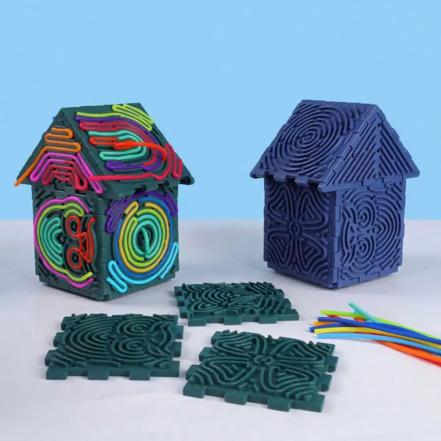 3D Silicone Sensory Activity Fidget Board
