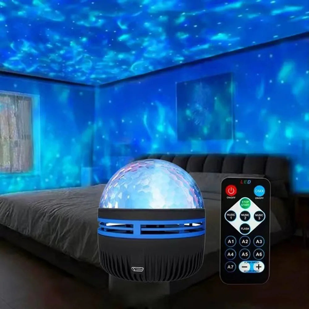 LED Starry Sky Projector – Aurora Night Light