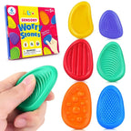 Textured Sensory Worry Stones – 6 Piece Fidget Set
