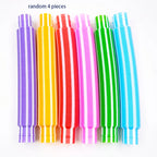 Mini Pop Tubes Sensory Fidget Toy 4 Pack