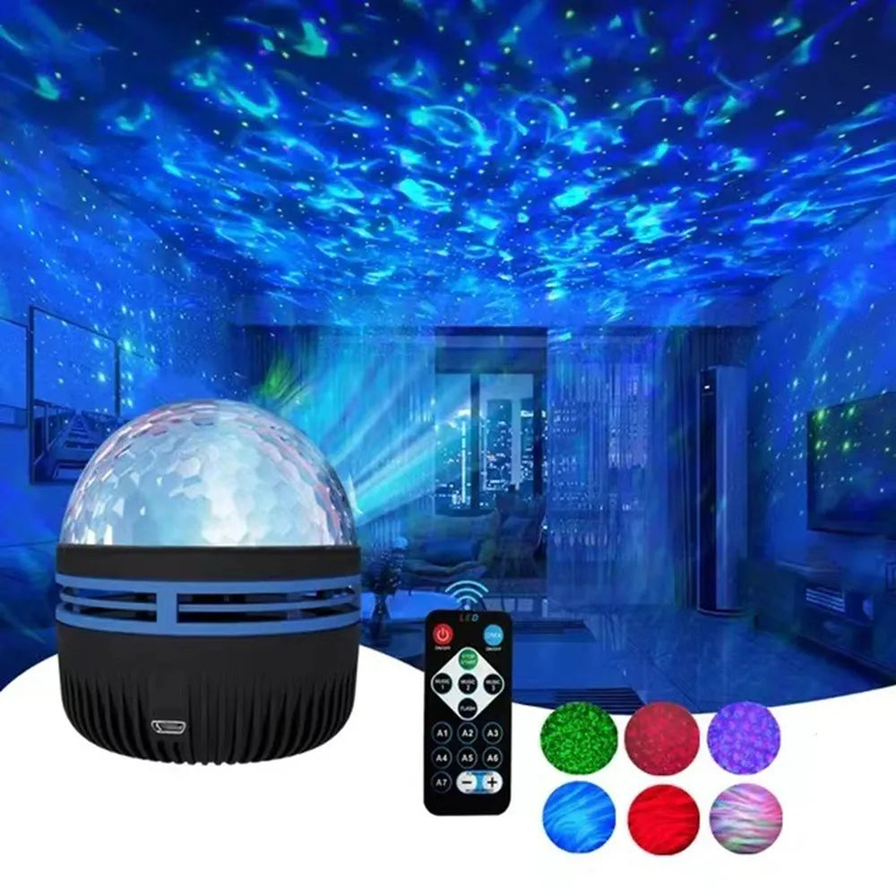 LED Starry Sky Projector – Aurora Night Light