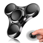 Rainbow metal UFO fidget spinner desk toy