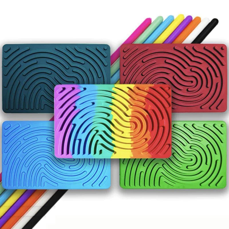 Silicone Sensory Fidget Activity Board