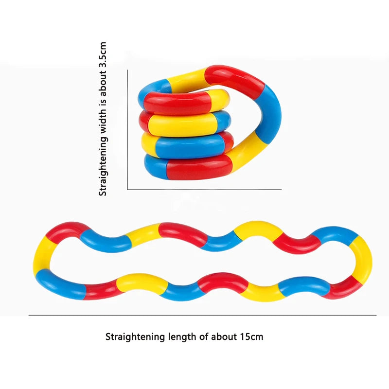 Tangle Fidget Toy – Twistable Sensory Hand Toy