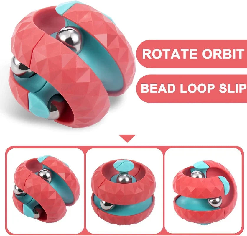 Orbit Ball Fidget Toy Stress Relief Cube