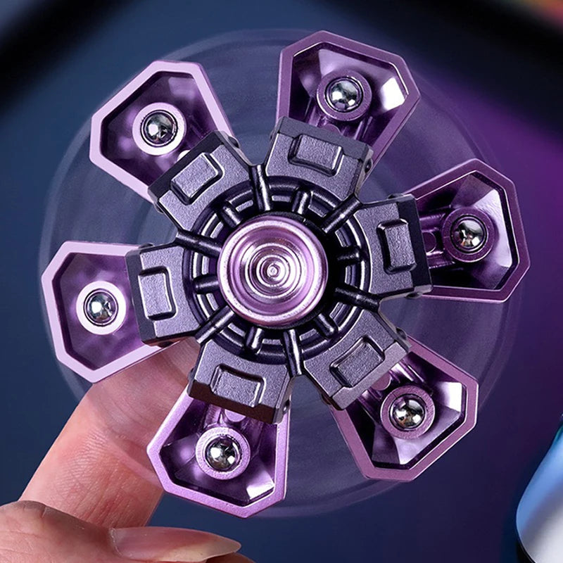 Transformable Mecha Fidget Spinner – Mechanical Desk Toy