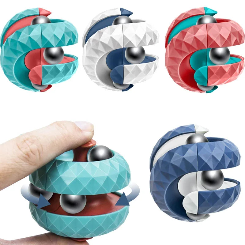 Orbit Ball Fidget Toy Stress Relief Cube