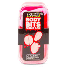 Scrunchems Body Bits Slime Box gross Halloween slime fidget toy